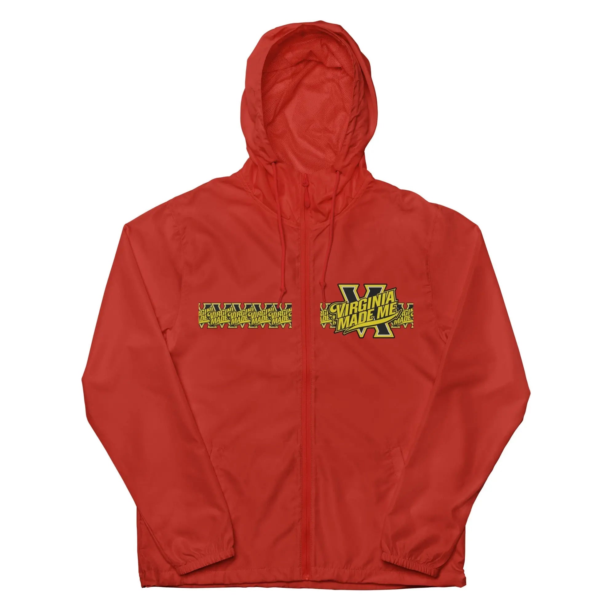 Virginia Bred Allstars Unisex lightweight zip up windbreaker.