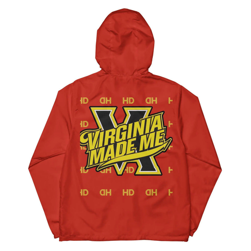 Virginia Bred Allstars Unisex lightweight zip up windbreaker.
