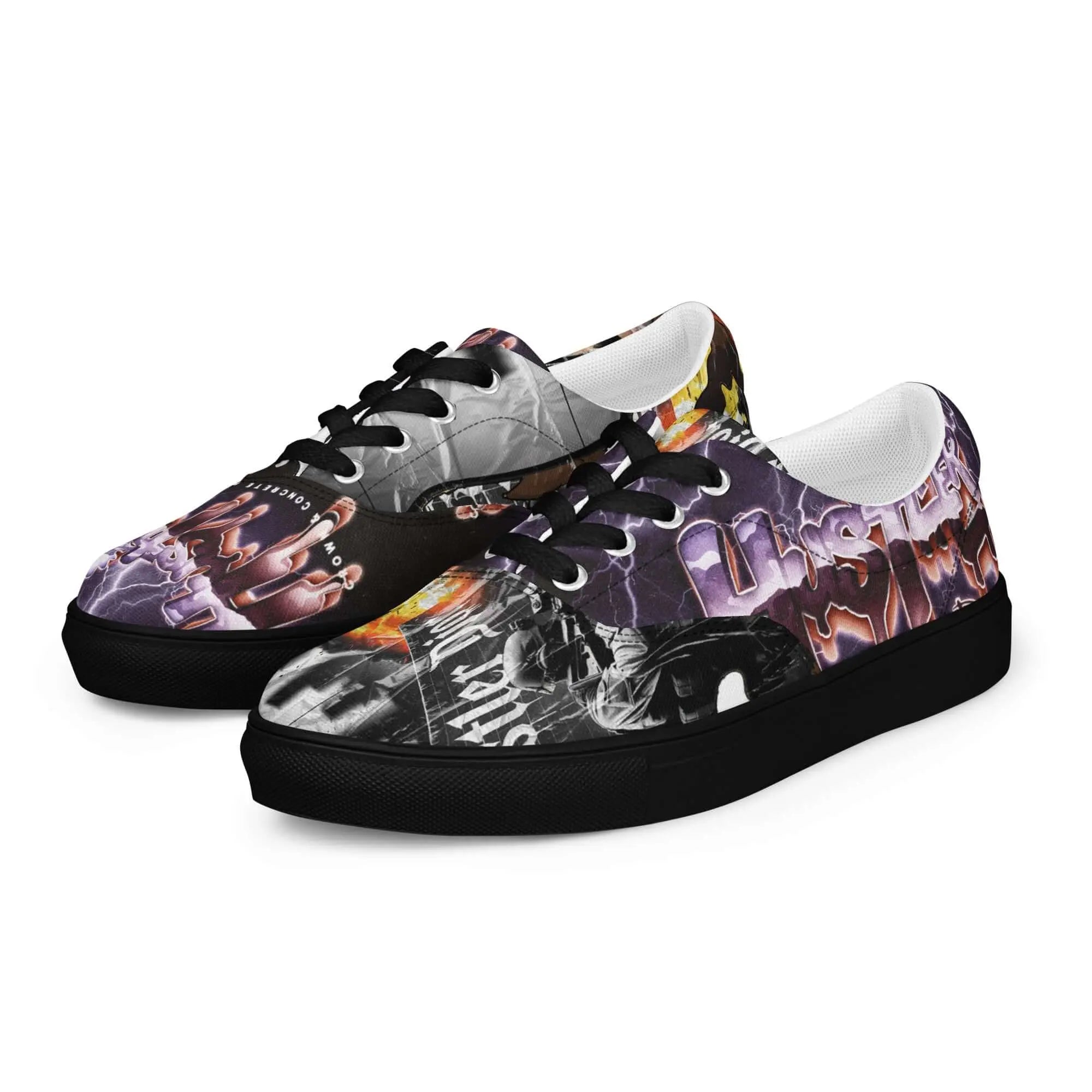 WWIII HEAT SEEKERS Men’s lace-up canvas shoes.