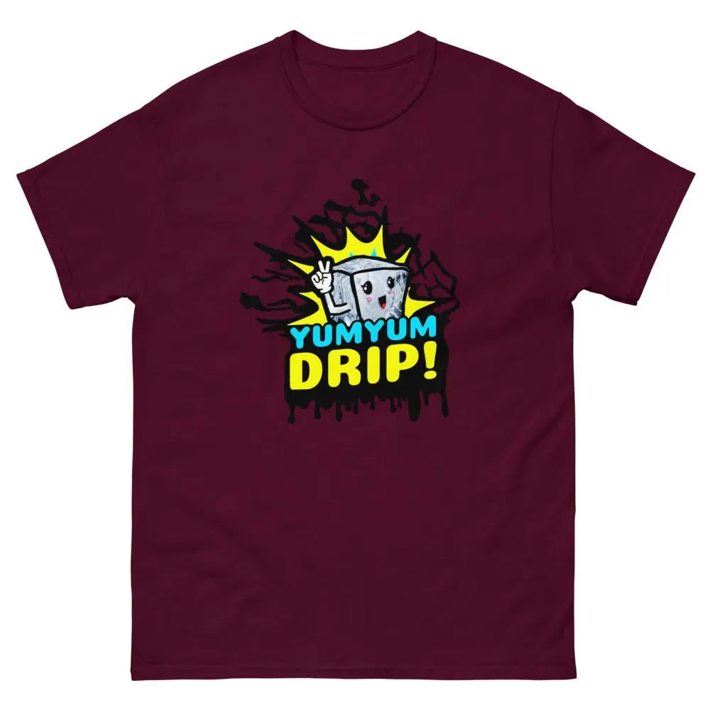YUM YUM DRIP heavyweight tee.