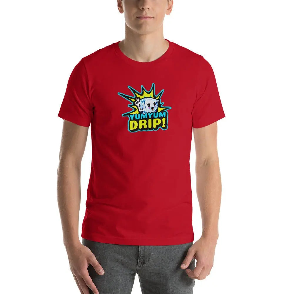 YUM YUM Drip Short-Sleeve Unisex T-Shirt.