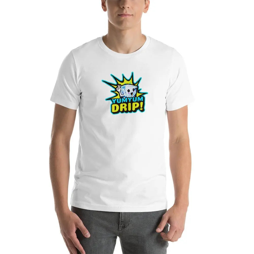 YUM YUM Drip Short-Sleeve Unisex T-Shirt.