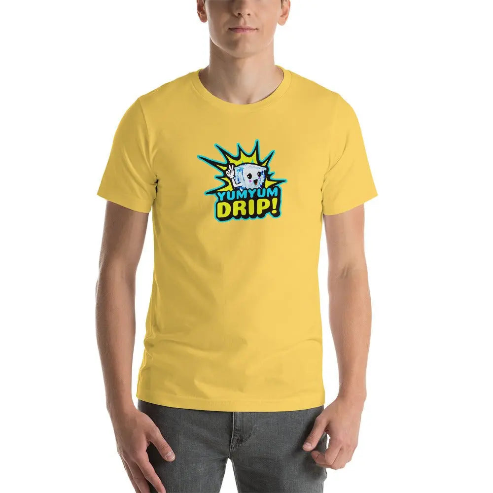 YUM YUM Drip Short-Sleeve Unisex T-Shirt.